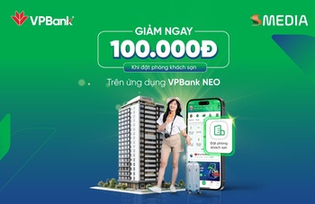 Đại tiệc ưu đãi 30/4 - 1/5: Đặt phòng khách sạn, giảm tới 100K!