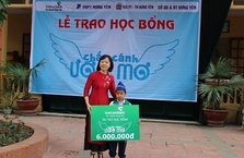 Vietcombank Hưng Yên đồng hành cùng Chương trình “Chắp cánh ước mơ”