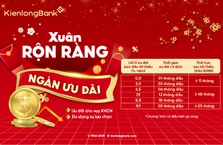 Đón xuân rộn ràng, KienlongBank ưu đãi cho vay khách hàng cá nhân