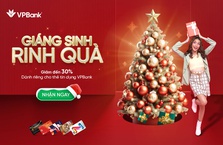 Khui quà Giáng Sinh - Deal Lộng Lẫy cùng thẻ tín dụng VPBank