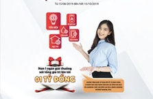 Agribank khuyến mại “Thanh toán liền tay - Vận may chờ đón”