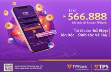 TPBank ưu đãi mở tài khoản trên App TPS Mobile