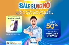 Giảm ngay 50% loạt dịch vụ và cơ hội nhận iPhone 14 Pro cùng BAOVIET Smart