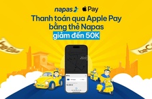 Vi vu BE nhận ưu đãi hấp dẫn khi thanh toán bằng NAPAS Apple Pay