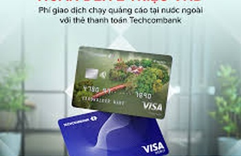 Hoàn tới 2 triệu khi chi tiêu bằng thẻ tín dụng tại lĩnh vực Quảng Cáo