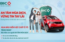 Mua bảo hiểm vật chất ô tô tại BIC được tặng bảo hiểm con người