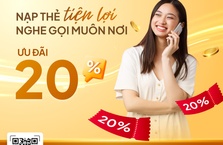 NẠP DẾ HĂNG SAY – NHẬN NGAY ƯU ĐÃI 20%