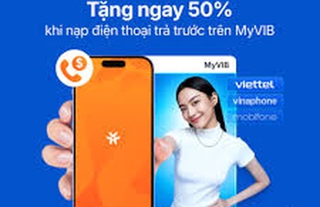 Nhận ngay ưu đãi nạp điện thoại giảm 50% cho Khách hàng mới