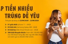 Cơ hội trúng Iphone 11 khi tham gia CTKM “Nạp tiền nhiều – Trúng dế yêu” cùng SHB