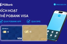 PGBank triển khai kích hoạt thẻ PGBank Visa qua SMS và PG APP