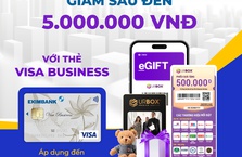 Giảm sâu đến 5.000.000 VNĐ với thẻ Visa Business