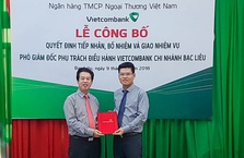 Vietcombank công bố quyết định về nhân sự lãnh đạo tại chi nhánh Bạc Liêu
