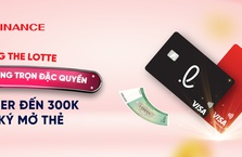 Quà tặng LOTTE Finance cho khách mở và kích hoạt thẻ LOTTE Finance Visa thành công