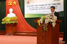 Vietcombank và Tổng Công ty Đông Bắc ký kết thỏa thuận hợp tác toàn diện