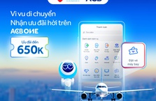 Lễ Tết rộn ràng, đặt vé máy bay trên ACB ONE nhận ưu đãi lên đến 650.000 đồng