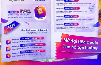 Săn deal vé máy bay, data, khách sạn và sân golf từ 22h trên Vikki