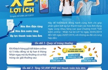 TIẾT KIỆM ONLINE – NHÂN HAI LỢI ÍCH CÙNG VIETABANK