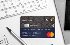 Chủ thẻ tín dụng VIB Happy Drive được tặng đến 500 lít xăng/năm và nhiều ưu đãi