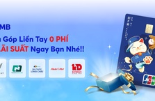 Trả góp liền tay - Dùng ngay thẻ MB 0 Phí, 0% lãi suất!!!