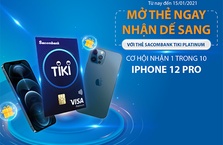 Nhiều ưu đãi cho chủ thẻ Sacombank Tiki Platinum