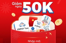 Năm mới rộn ràng - Ứng dụng VNPAY tặng deal "chất" đến 50.000 đồng