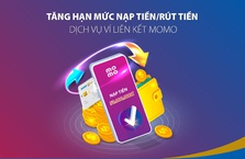 BaoVietBank tăng hạn mức nạp tiền/rút tiền dịch vụ liên kết Momo