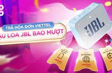 Bạn trả hóa đơn Viettel, MoMo tặng lại loa JBL Go2 750.000đ!