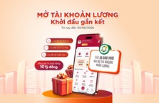 Nhận ngay 50.000 đồng khi mở tài khoản nhận lương tại Agribank