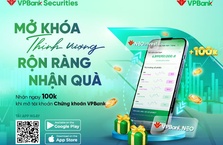 Mở tài khoản chứng khoán từ VPBank NEO - nhận ngay 100k từ VPBankS
