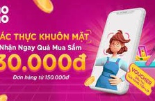 MoMo tặng quà giảm giá khi xác thực khuôn mặt