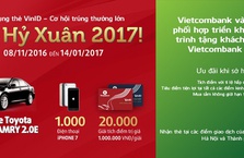 Vietcombank tặng khách hàng thẻ VINID - VINGROUP CARD