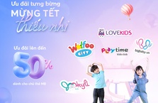 Ưu đãi tưng bừng – Mừng tết thiếu nhi