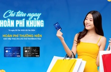 Chủ thẻ VietABank VISA nhận hoàn phí khủng