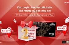 Tận hưởng ẩm thức đẳng cấp tại chuỗi nhà hàng Michelin cùng thẻ tín dụng Techcombank Mastercard
