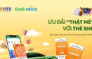Grab – Giảm đến 30.000 VNĐ khi thanh toán dịch vụ Grab bằng thẻ SHB Visa