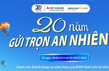 VietABank triển khai chương trình khuyến mãi “20 năm - Gửi trọn an nhiên 2”