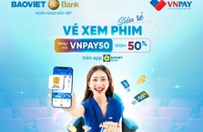 Rủ nhau ra rạp – BAOVIET Bank giảm sập tới 50%