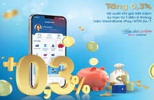 VietinBank tiếp tục ưu đãi cộng thêm 0,3% lãi suất cho khách hàng gửi tiết kiệm online