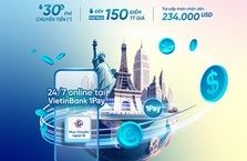 VietinBank ưu đãi tỷ giá và phí khi giao dịch ngoại tệ qua ứng dụng ngân hàng số