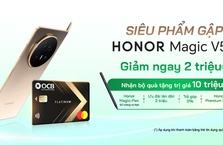 Sắm Honor Magic V5 - Nhận ngay ưu đãi 2 triệu với thẻ OCB tại FPT Shop