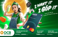 OCB ra mắt sản phẩm thẻ tín dụng trả góp
