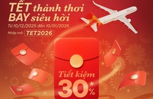 Bay Tết thảnh thơi: Vé Sun PhuQuoc Airways giảm tới 30% trên ứng dụng VNPAY