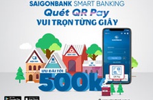 SaiGon Bank “Quét QR Pay - Vui trọn từng giây”