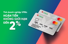 VPBank tung ưu đãi hoàn tiền hấp dẫn từ bộ đôi thẻ doanh nghiệp