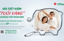VPBank ra mắt gói ưu đãi tiết kiệm “Tuổi Vàng” dành cho khách hàng trên 50 tuổii
