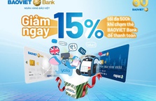 Nhận ưu đãi 15% khi học tiếng Anh cùng thẻ BAOVIET Bank