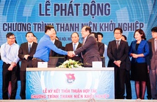 Sacombank tài trợ 50 tỷ đồng cho các dự án quỹ hỗ trợ “Thanh niên khởi nghiệp”