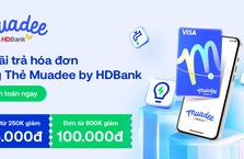 Giảm 100.000đ khi trả hóa đơn trên Zalopay bằng Thẻ Muadee by HDBank