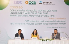 OCB hợp tác với IBM đưa công nghệ hiện đại vào quản trị