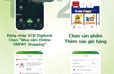 Mỹ phẩm ưu đãi tới 1 triệu đồng, miễn phí vận chuyển khi Mua sắm Online – VNPAY Shopping trên VCB Digibank